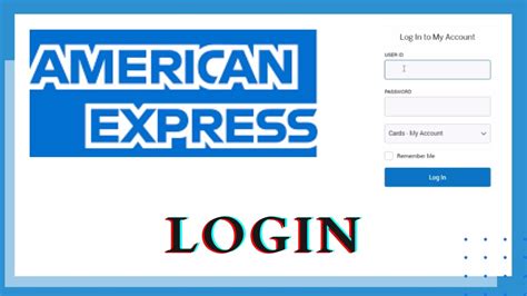 american express log in my account